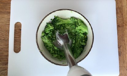 El brocoli - Chuletas con pure de brocoli