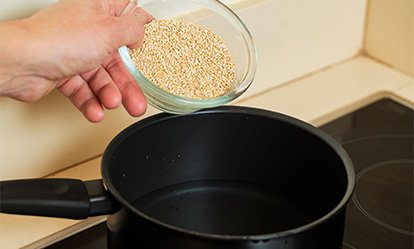 La quinoa - Kefta de ternera
