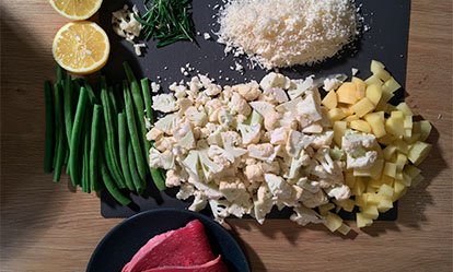 Prepara los ingredientes - Bistec al romero