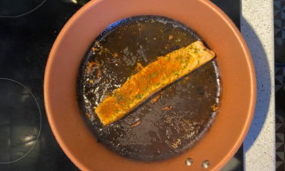El salmon - Salmon y zanahorias tostadas