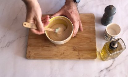 El aderezo - Bol de coliflor y garbanzos tostados