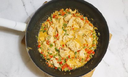 El curry II - Curry rojo tailandes de tofu