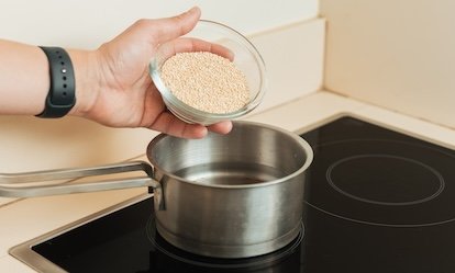 La quinoa - Guiso de lentejas