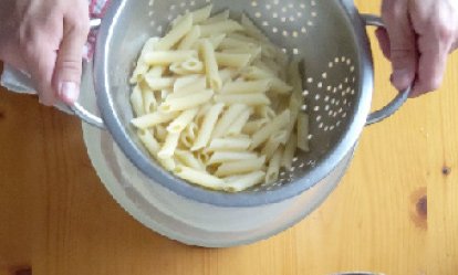 La pasta - Pasta con salsa de chorizo