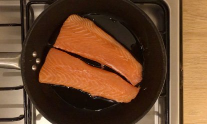 El salmon - Salmon con tabbouleh