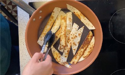 Las tortillas - Pozole vegano de frijoles