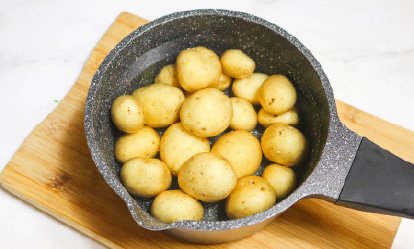 Las patatas - Pollo al estilo griego