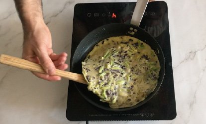El okonomiyaki - Okonomiyaki vegetariano