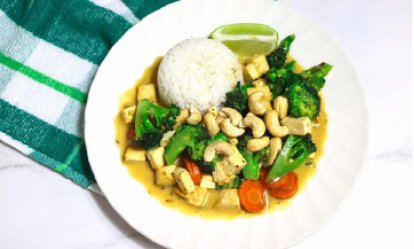 Tu plato - Curry rojo de tofu