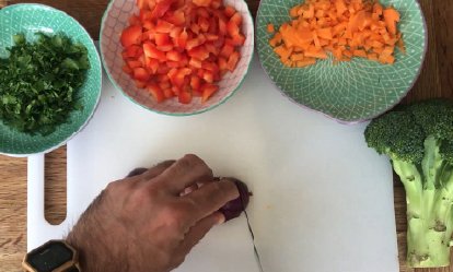 Las verduras - Chana masala con verdura