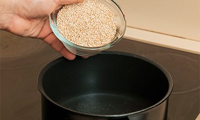 La quinoa - Ensalada de quinoa y garbanzos