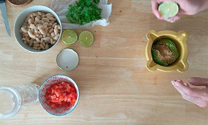 El guacamole - Fajita bowl
