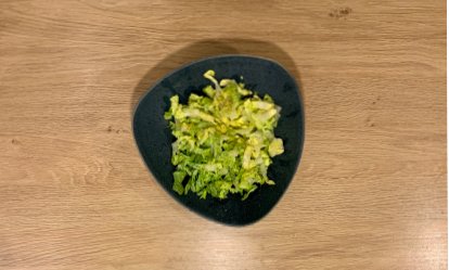 La ensalada - Quesadillas vegetarianas