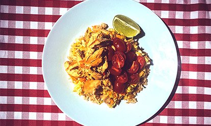 El acabado - Bowl de pollo y arroz integral