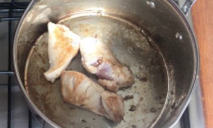 A cocinar - Pollo en salsa de champiñones