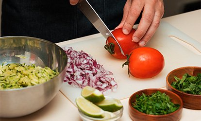 Mise en place - Croquetas de calabacin