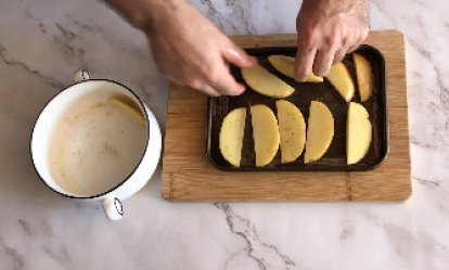 Las patatas - Pollo al horno con aderezo de tomate seco